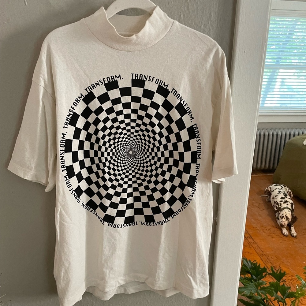 Urban Outfitters New Wave Mock Neck Tee